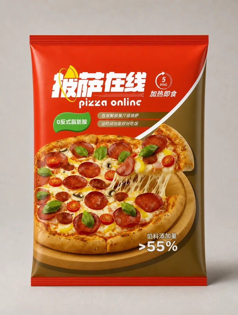 披萨在线披萨包装